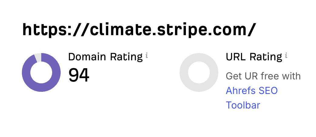 Get a DR 90 Backlink Using Stripe Climate (Step-by-Step Guide)