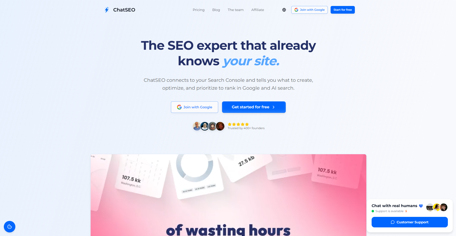 ChatSEO screenshot