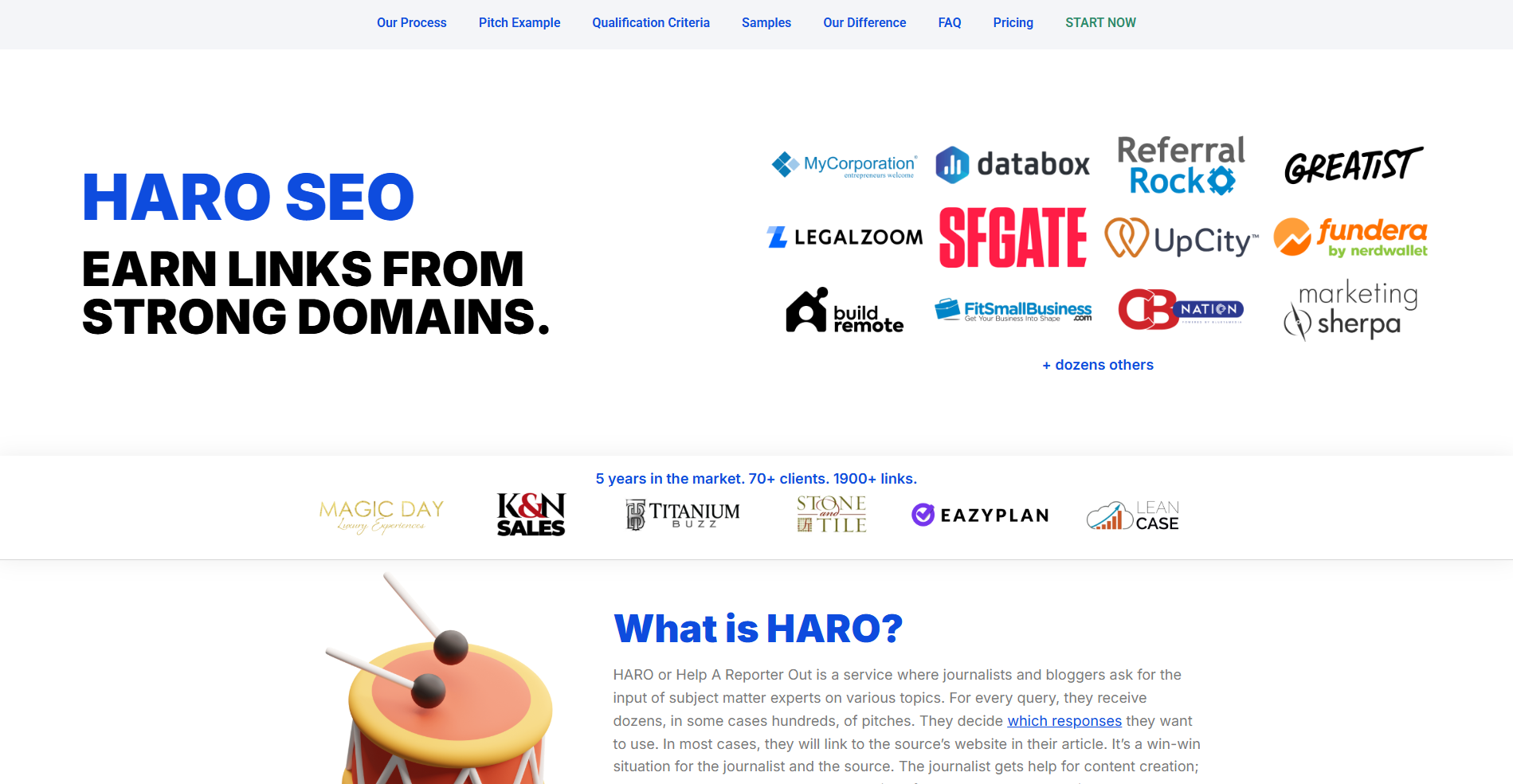 HARO SEO screenshot